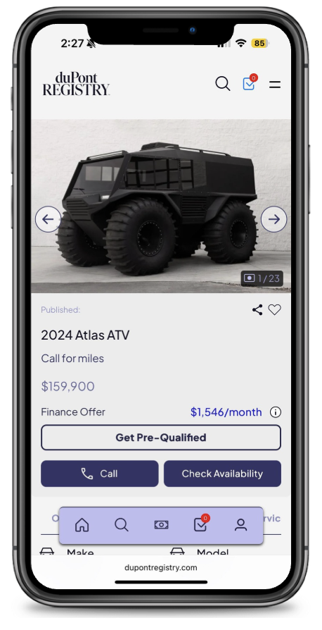 duPont REGISTRY Luxury Advertising