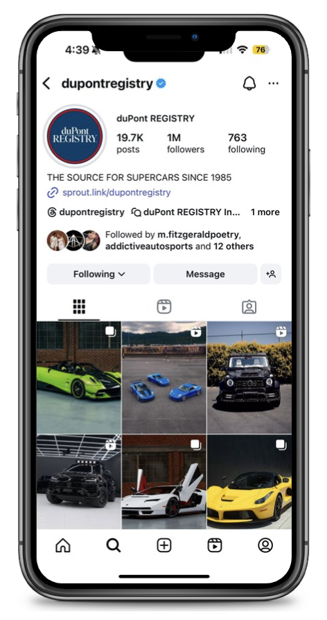 DUPONT REGISTRY LUXURY ADVERTISING